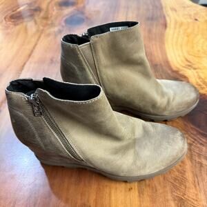 Sorel Joan of arc Wedge II Women's Ankle Boots 11 Zip 1876991240 Heel